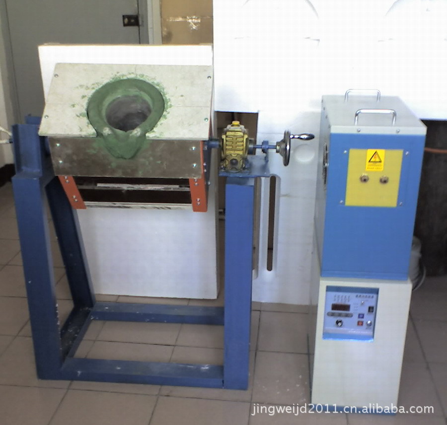 江蘇無錫50公斤小型熔銅爐45型中頻電爐設(shè)備